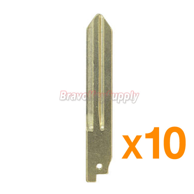(PACK OF 10)Remote key blade NSN14 for Nissan VERSA CUBE JUKE ROGUE SENTRA
