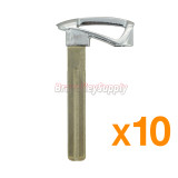 (Pack of 10)P/N 81996-3N700 Smart emergency key blade for Hyundai Santa Fe Genesis Equus 2014 2015
