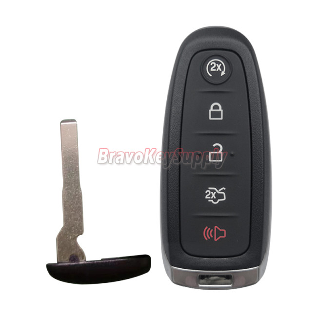 FCC M3N5WY8609 Smart key case 5 button with HU101 blade for Ford Escape Focus 2017 PN 164-R7995