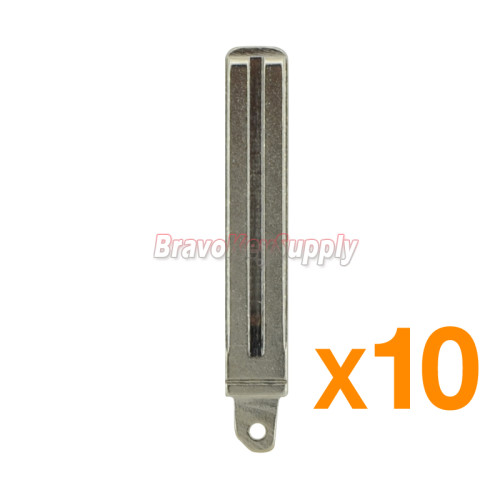 (Pack of 10)81996-A4000 Flip key blade for Kia Optima Sorento Forte Soul 2013-2015
