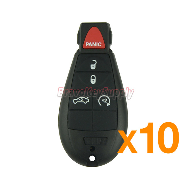 (PACK OF 10)FCC M3N32297100 Fobik key case for Dodge Dart 2012-2016