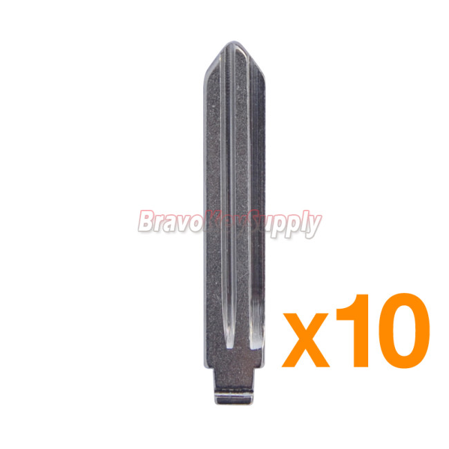 (Pack of 10)Flip key blade for Hyundai Sonata Santa Fe 2015-2020