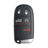 FCC M3M-40821302 Smart key 5 button 433Mhz HITAG AES 4A chip for 2011-2021 Chrysler 200 300 Dodge Charger Journey Challenger PN 68155687AB