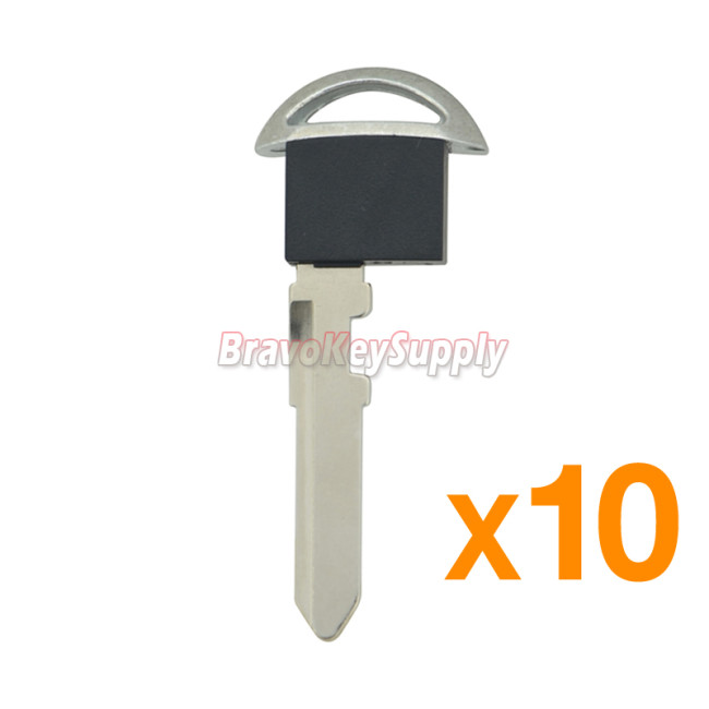 (Pack of 10) PN KDY3-76-201 D6Y1-67-2GXC D6Y1-76-2GXB Emergency Key Blade for FCC KR5WK49383 WAZSKE13D01 Mazda Smart Key Fob Remote Non-Transponder