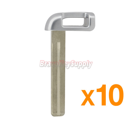 (Pack of 10) 81996-3S020 Smart key blade for Hyundai Genesis 2009 2010 2011 2012 2013