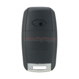 FCC NYODD4TX1306 Flip key shell 4 button HYN14R blade for 2014 2015 2016 Kia Sportage