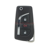 TOKAI RIKA B41TA Flip remote key 3 button TOY43 blade 433mhz H chip for Thailand Toyota Hilux YARIS