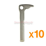 (Pack of 10)Smart key blade HU64 for Mercedes