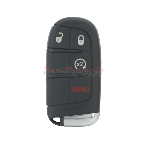 FCC M3N-40821302 Smart key 4 button 434mhz 4A chip for Jeep Compass 2017+