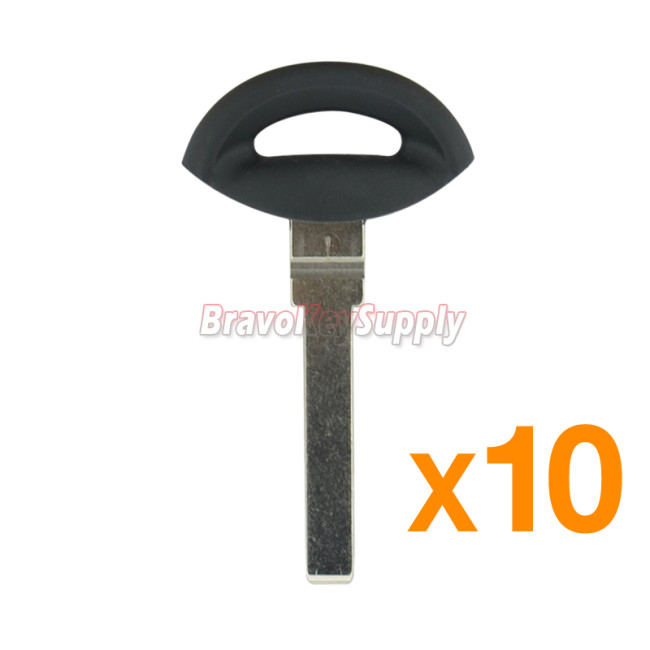 (Pack of 10)PN 93166902 2-Track Emergency Key Blade for SAAB 9-3 2008 2009