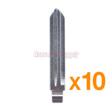 (PACK OF 10)81996-2K000 Flip key blade KK8 for Hyundai Elantra Accent Verna I20 I30 Kia Sportage Soul