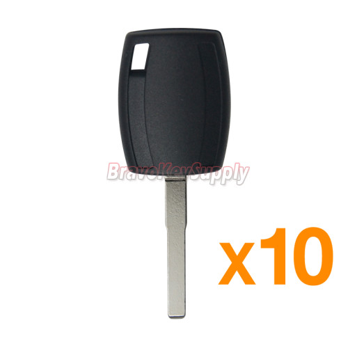 (Pack of 10) Transponder key HU101 blade+copy 4D63chip for Ford H94