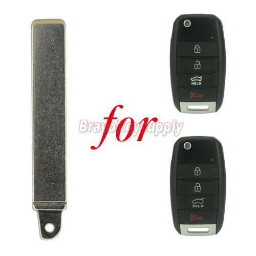 81996-H8100 Flip key blade for Kia Rio 2018-2021
