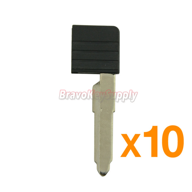 (Pack of 10) Smart key insert MZD24 for FCC BGBX1T458SKE11A01 Mazda 3 6CX-7 CX-9 SPEED6 2006 2007 2008 2009