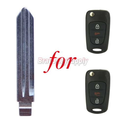 81996-2K000 Flip key blade KK8 for Hyundai Elantra Accent Verna I20 I30 Kia Sportage Soul