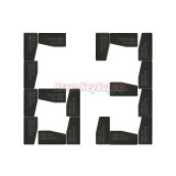 Original  ID63 80 Bit 4D63 transponder chip for Ford H84 H85 H92 H94 keys