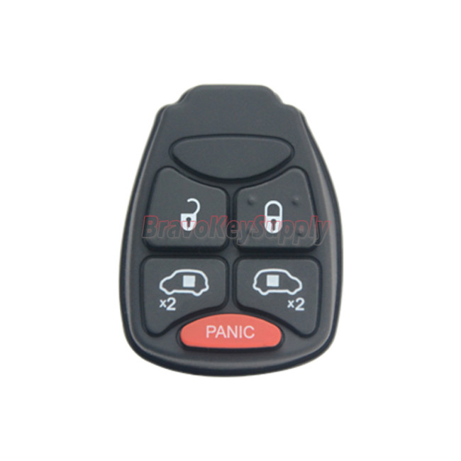 5 Button pad for FCC OHT Chrysler Dodge Jeep remote head key