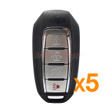 (Pack of 5)FCC KR5TXN1 smart key 434mhz 4A chip 4 button for 2020 Infiniti QX50 Continental PN:S180144705 285E3-5NY3A