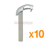 (Pack of 10) PN 22984994 smart key insert Emergency key blade for Cadillac SRX CTS 2015