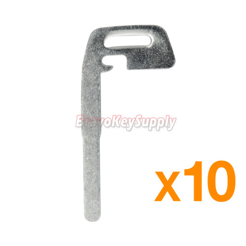 (Pack of 10) Smart key blade insert for Volvo C30 C70 S40 V50