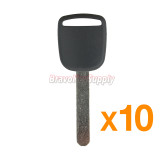 (Pack of 10 )HO03 35118-SDA-A01 Transponder key HON66 blade 46 chip for Honda Civic Accord