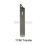 #113 Toyota KEYDIY KEY BLADE