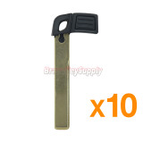 (Pack of 10)Smart key blade for BMW 3 5 series