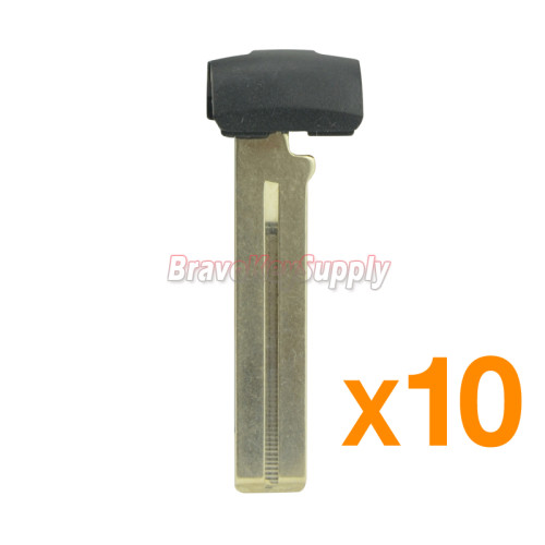 (Pack of 10) HYQ14AHC emergency key for Subaru Outback Legacy 2015 2016 smart key blade