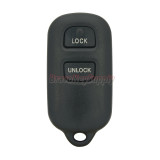 FCC GQ43VT14T keyless entry Remote key fob 2 button with panic 315Mhz for Toyota Camry Corolla  PN 89742-06010