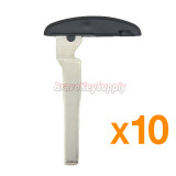 (Pack of 10)Emergency High Security  Key Blade HU101 for Ford PEPS Smart Key Fob Remote FCC M3N5WY8609 PN 164-R8022