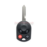 FCC OUCD6000022 Remote head key 4 button 315Mhz ID63 chip FO38 blade  for Ford Mercury PN 164-R7013
