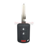 FCC OUCJ166N remote key shell 3 button for 2016 2017 Mitsubishi Lancer PN 6370B944