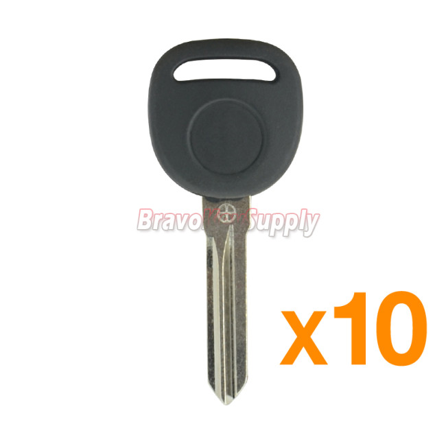 (Pack of 10) Transponder key B111 blade 46LCK chip for GM
