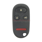 FCC OUCG8D-344H-A Remote key fob shell case 3 button with panic for Honda Civic CR-V Element Insight 2001 - 2005