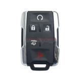 FCC M3N-32337100 remote fob key case 5 button for Chevrolet PN 13580081