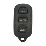 (with round back inside)FCC HYQ12BAN HYQ1512Y Remote fob case 3 button with panic for Toyota Avalon 1998-2003