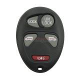 FCC L2C0007T Remote fob case car key control shell 5 button for GMC