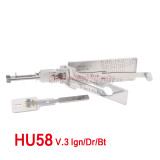 Lishi 2in1 Decoder HU58 v.3 Ign/Dr/Bt