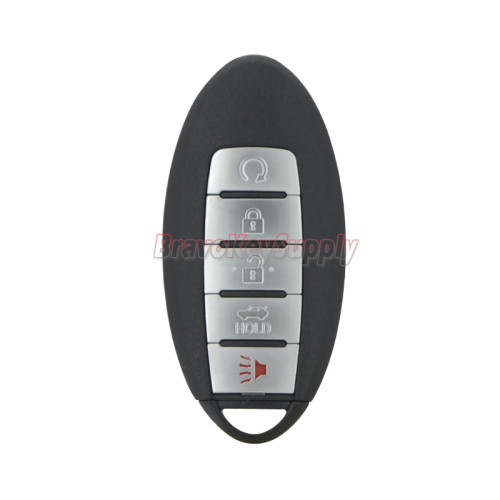 S180144310 smart key 5 button 433mhz 4A chip for Nissan Altima Maxima 2016 2017 2018 FCC KR5S180144014 PN：285E3-4RA0B