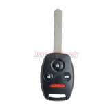 FCC N5F-S0084A Remote key 4 button 313.8Mhz for Honda Civic 2006 - 2011 P/N 35111-SVA-306