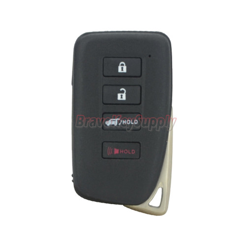 FCC HYQ14FBB Smart key case 3 button with panic for Lexus LX570 RX350 RX450 2016-2020
