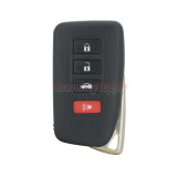 Smart key shell 3 button with panic for Lexus