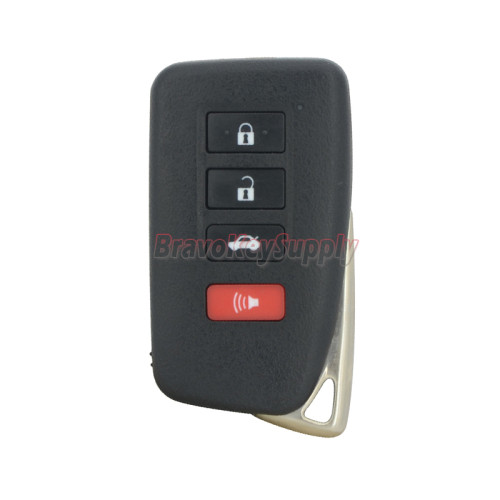 Smart key shell 3 button with panic for Lexus
