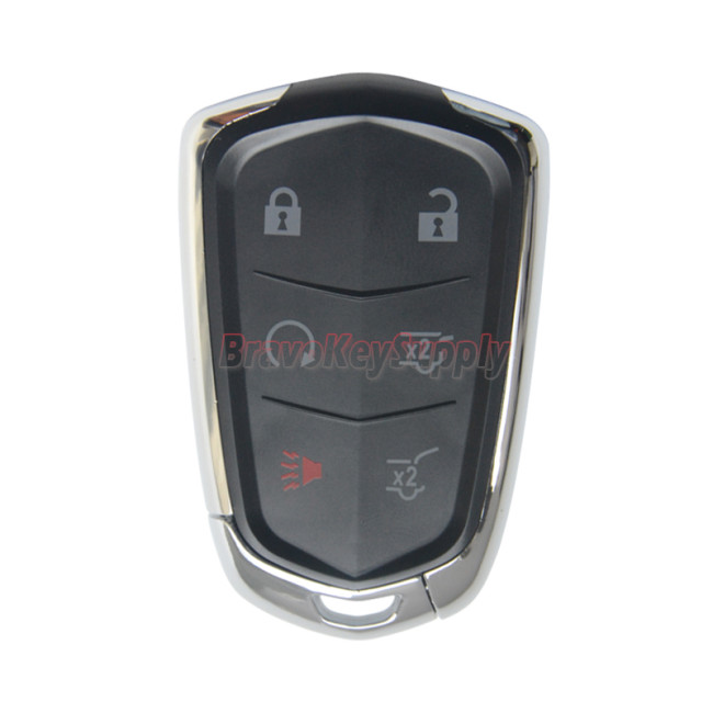 FCC HYQ2EB smart key case 6 button for Cadillac Escalade 2015 2016