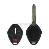 FCC OUCG8D-625M-A Remote key shell 2+1 button MIT8 for 2013 - 2017 Mitsubishi Mirage