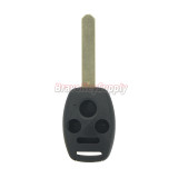 (No chip space)Remote key shell 3 button+panic for Honda Accord Civic CR-V Fit Pilot