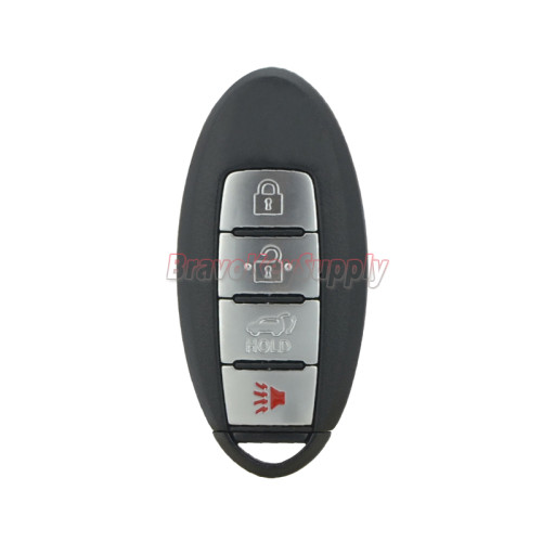 S180144106 FCC KR5S180144106 smart key 4 button 433mhz 4A chip for Nissan Rogue 2016 2017 2018 PN 285E3-4CB6C