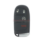 FCC M3N-40821302 Smart key case 4 button for Jeep Renegade 2015 2016 included SIP22 key blade