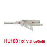 Lishi 2 in 1 Pick HU100(10) v.3 Ign/Dr/Bt