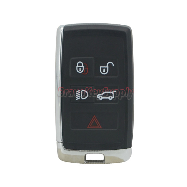 Smart key case shell 5 button for Jaguar XF XJ EX F-Pace F-Type 2019